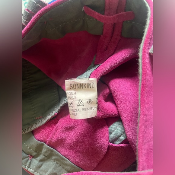 SONNKIND authentic leather Oktoberfest, German Bavarian overalls. - Picture 5 of 6